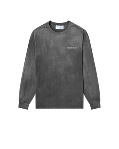 Stonewash Grey Long Sleeve T-shirt